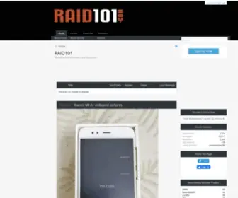 Raid101.com(Reviews) Screenshot