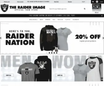 Raiderimage.com(The raider image) Screenshot