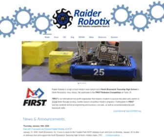 Raiderrobotix.org(Raider Robotix) Screenshot