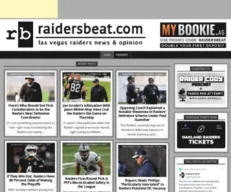 Raidersbeat.com(Raiders Beat) Screenshot