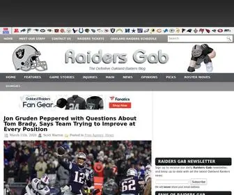 Raidersgab.com(Raiders Gab) Screenshot