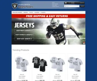 RaidersStoreonline.com(RaidersStoreonline) Screenshot