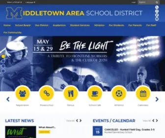 Raiderweb.org(The Middletown Area School District) Screenshot