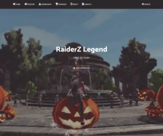 Raiderzlegend.com(RaiderZ Legend) Screenshot