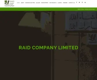 Raidltd.com(RAID Company Limited) Screenshot