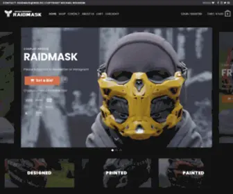 Raidmask.com(Home) Screenshot