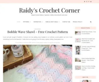 Raidyscrochetcorner.com(Raidyscrochetcorner) Screenshot