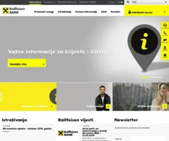 Raiffeisen.ba(Stanovništvo) Screenshot