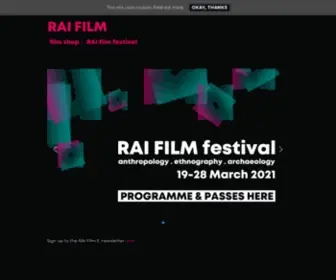 Raifilm.org.uk(RAI FILM) Screenshot