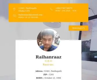 Raihan-Raaz.me(Raihanraaz) Screenshot