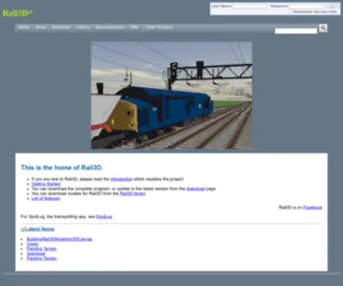 Rail3D.info(Rail3D info) Screenshot