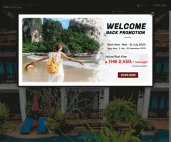 Railayvillagekrabi.com(Railay Village Resort& Spa On West Railay Beach) Screenshot