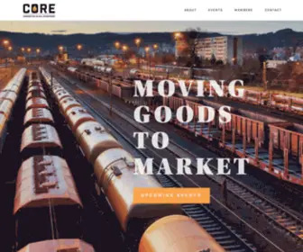 Railcore.com(Commodities on Rail Enterprises (CORE)) Screenshot