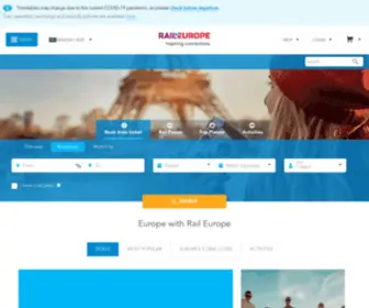 Raileurope-GCC.com(Eurorail)) Screenshot