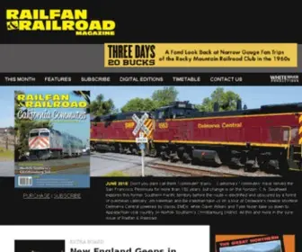 Railfan.com(Railfan & Railroad Magazine) Screenshot