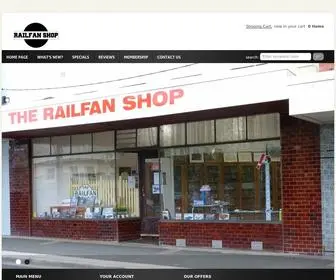 Railfanshop.com.au(The Railfan Shop) Screenshot