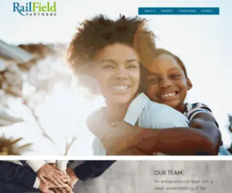 Railfieldrealty.com(RailField Partners) Screenshot