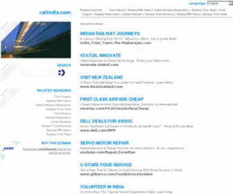 Railindia.com(De beste bron van informatie over railindia) Screenshot