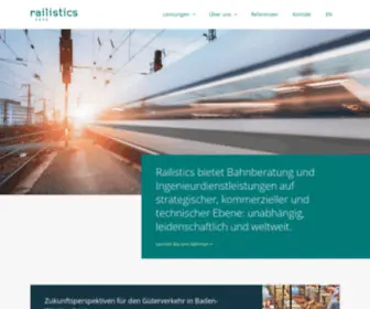 Railistics.de(Railistics GmbH) Screenshot