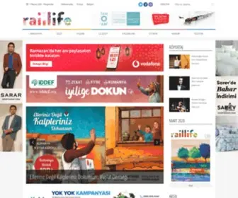 Raillife.com.tr(Raillife Dergisi) Screenshot