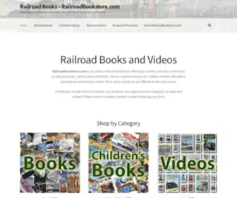 RailroadbookStore.com(Railroad Books and Videos) Screenshot