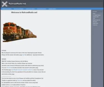 Railroadradio.net(Live) Screenshot