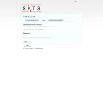 Railsats.com(User account) Screenshot