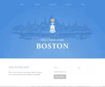 Railsbridgeboston.org(RailsBridge Boston) Screenshot