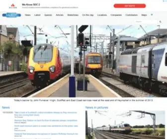 Railscot.co.uk(Railscot) Screenshot