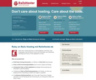 Railshoster.de(Ruby on Rails Hosting) Screenshot