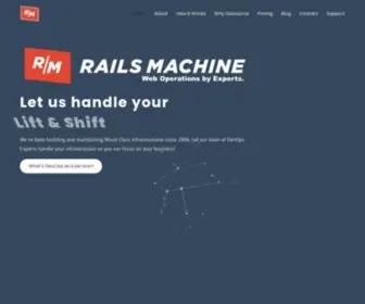 Railsmachine.com(Railsmachine) Screenshot