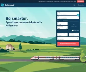 Railsmartr.co.uk(Cheap train tickets) Screenshot