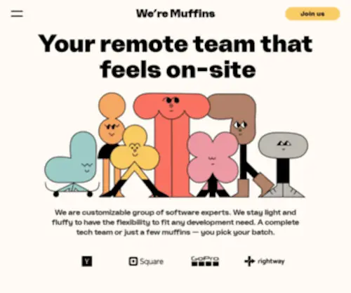 Railsmuffin.com(Your remote team that feels onsite) Screenshot