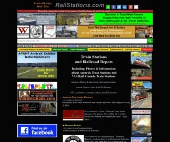 Railstations.com(Railroad Depots & Train Stations) Screenshot