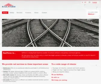 Railterm.com(Railway Service and Rail Operations for Rails Operator) Screenshot