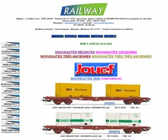 Railway.fr(Page d'accueil) Screenshot