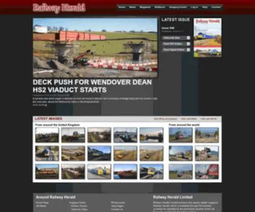 Railwayherald.com(Railway Herald) Screenshot