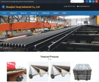 Railwayrail.com(Railway Steel Rail Professional Supplier) Screenshot