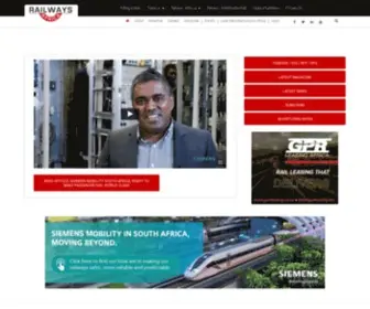 Railwaysafrica.com(Magazine) Screenshot