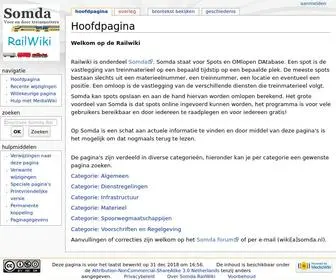 Railwiki.nl(Somda RailWiki) Screenshot