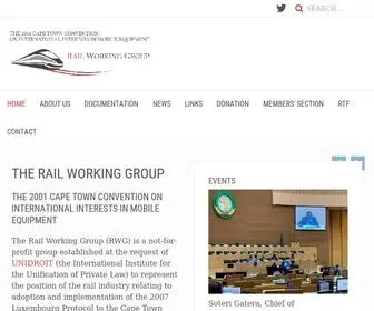 Railworkinggroup.org(Rail Working Group) Screenshot