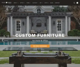 Railyardstudios.com(Artisan Designed Craftsman Built Custom Furniture Nashville) Screenshot