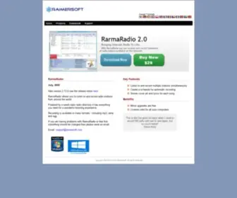 Raimersoft.com(RarmaRadio) Screenshot