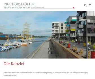 Rain-Horstkoetter.de(Rechtsanwältin Horstkötter) Screenshot