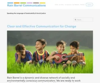 Rainbarrelcommunications.com(Rain Barrel Communications) Screenshot