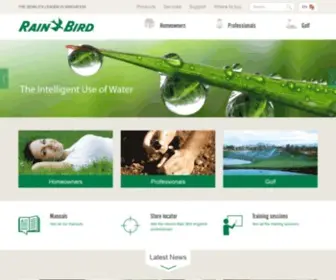 Rainbird.eu(Rain Bird) Screenshot