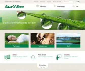 Rainbird.fr(Rain Bird) Screenshot