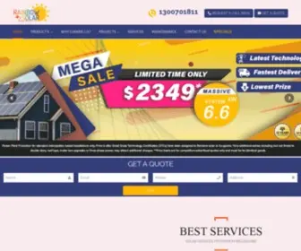 Rainbow-Solar.com.au(Solar Services Provider in Melbourne) Screenshot