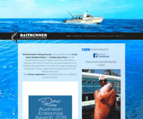 Rainbowbeachfishing.com.au(Rainbow Beach Fishing Charters) Screenshot