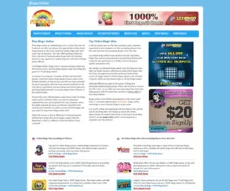 Rainbowbingo.com Screenshot